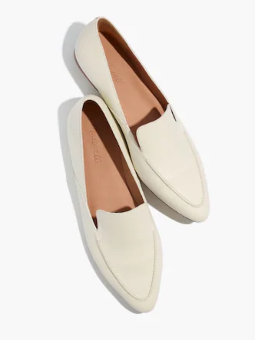 Madewell The Frances pointy loafers 100% leather size 7.5 classy office wear
